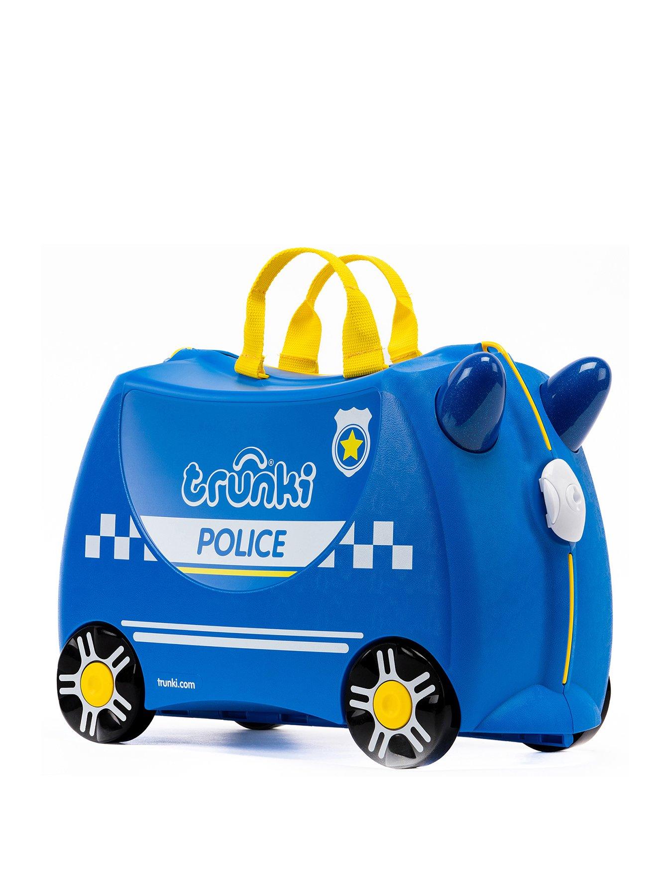 Image 1 of 8 of trunki Ride-On Suitcase - Percy The Policecar
