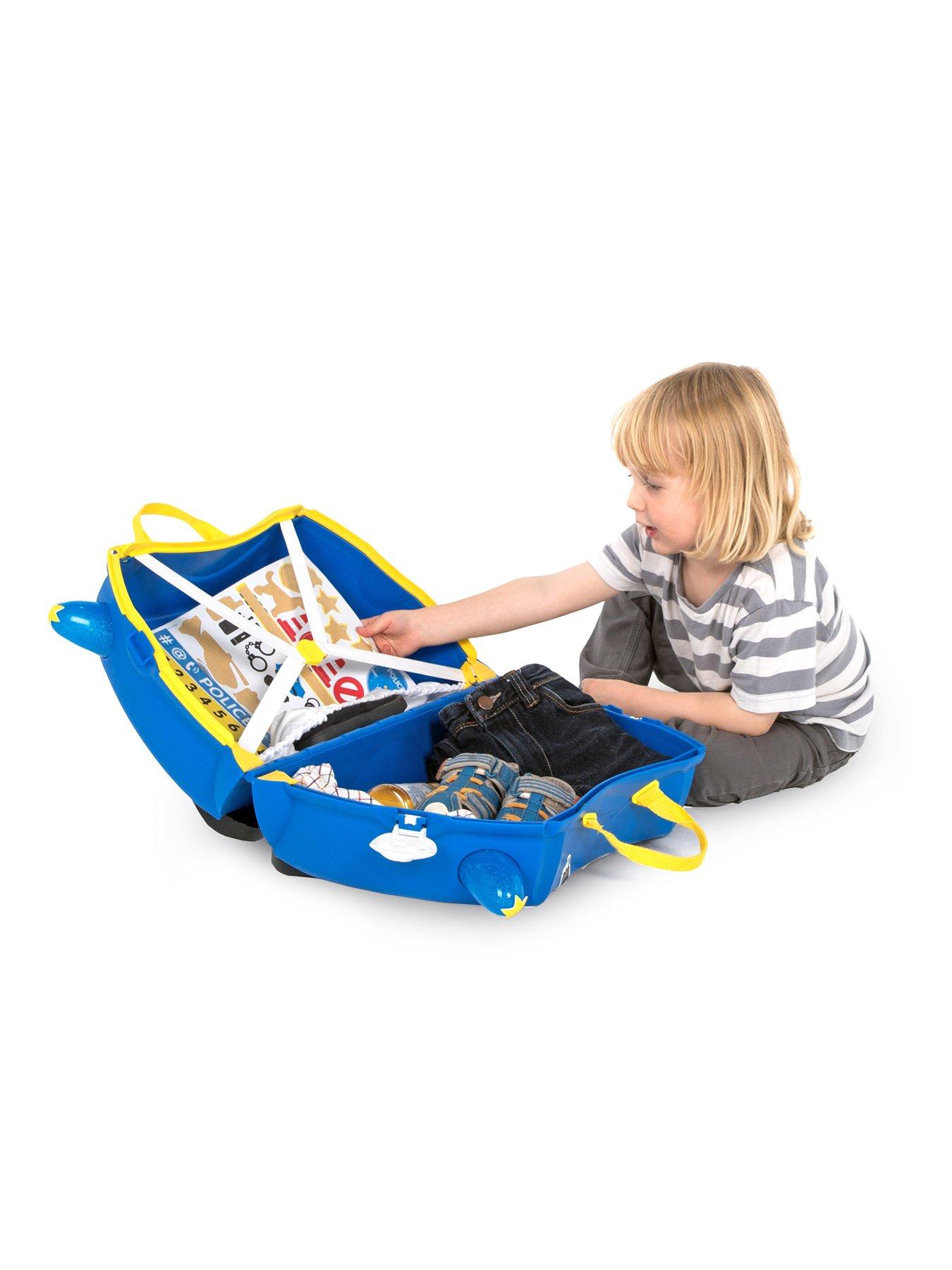 Image 3 of 8 of trunki Ride-On Suitcase - Percy The Policecar