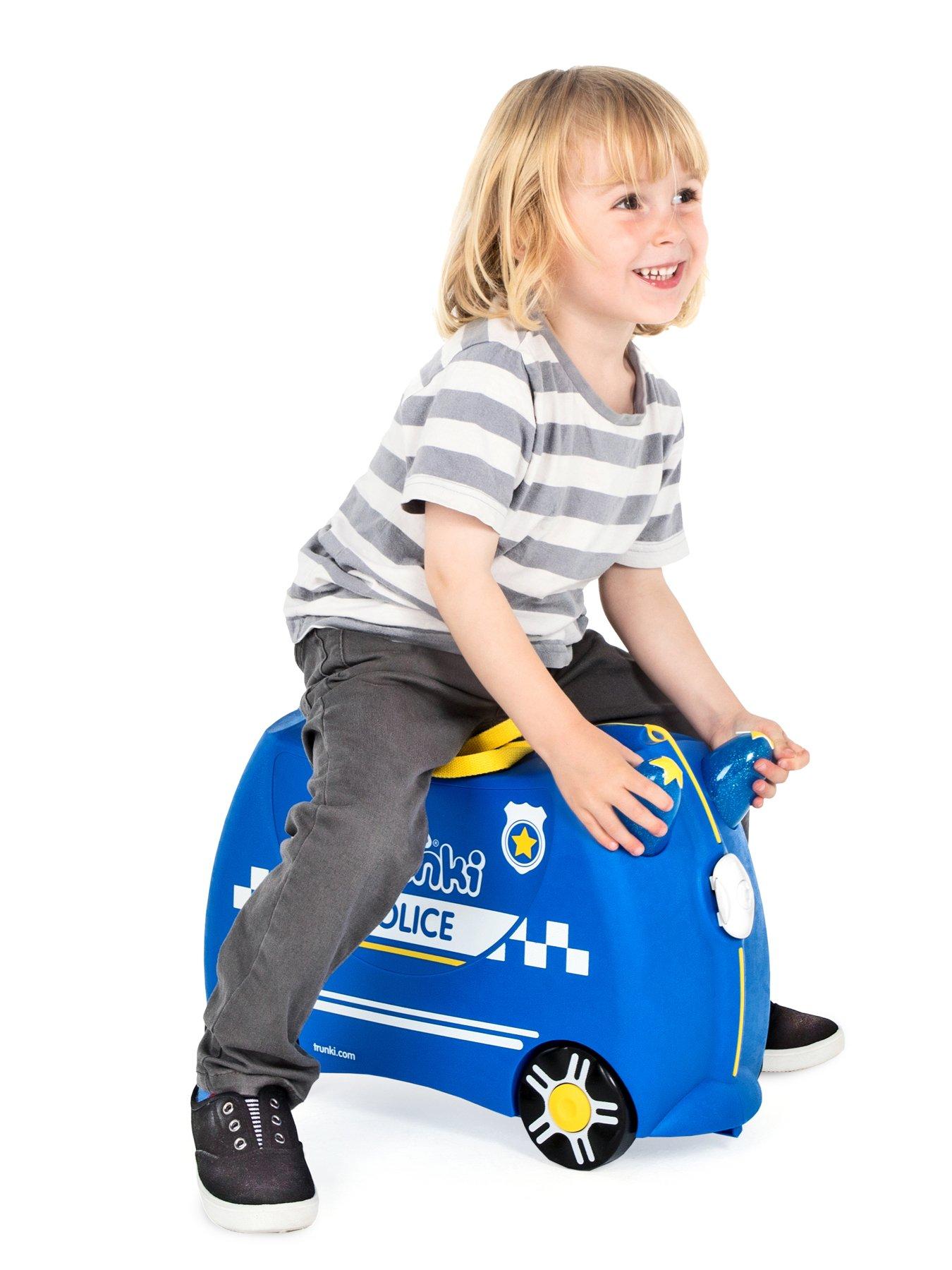 Image 4 of 8 of trunki Ride-On Suitcase - Percy The Policecar
