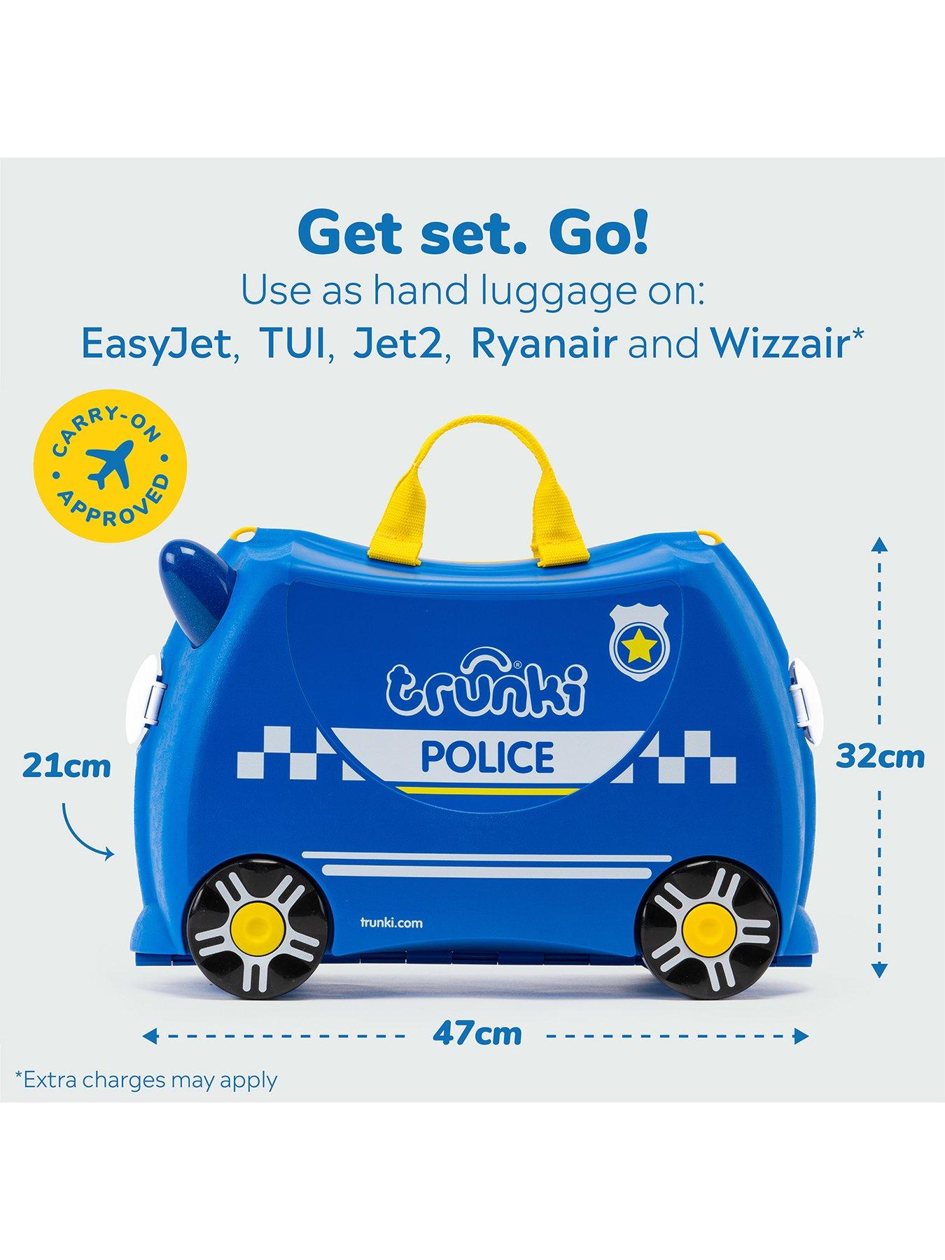 Image 6 of 8 of trunki Ride-On Suitcase - Percy The Policecar