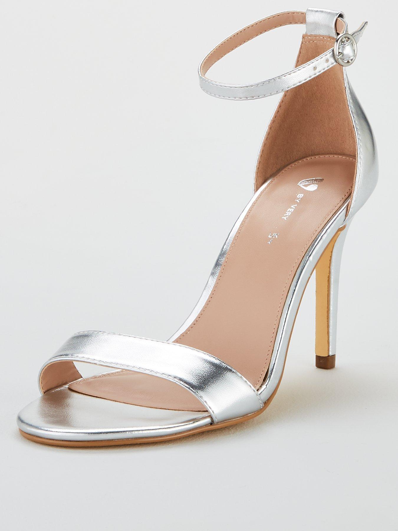littlewoods silver sandals