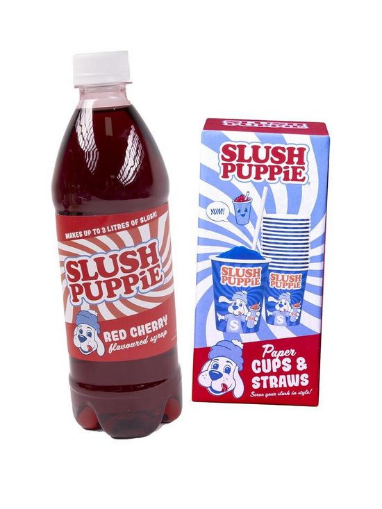 front image of slush-puppie-syrup-and-party-cups-and-straws-x-20