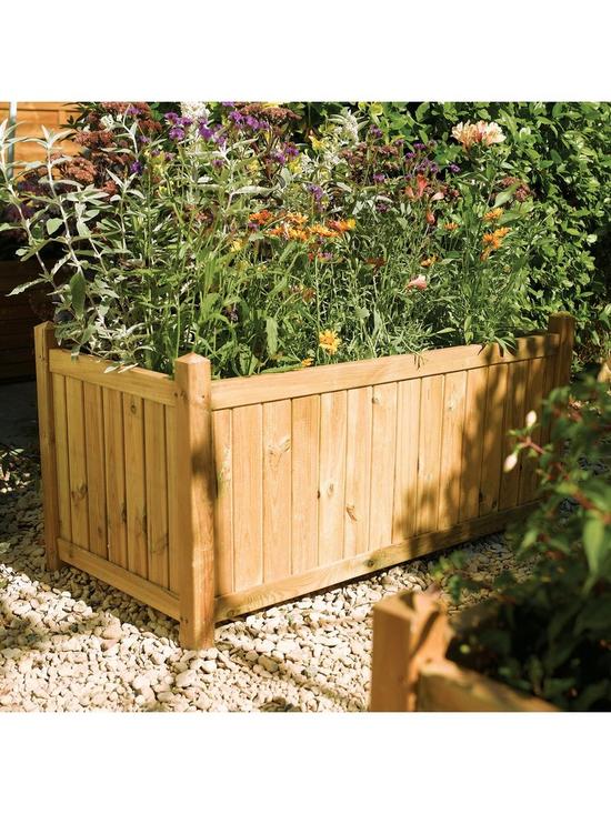 front image of rowlinson-rectangular-planter