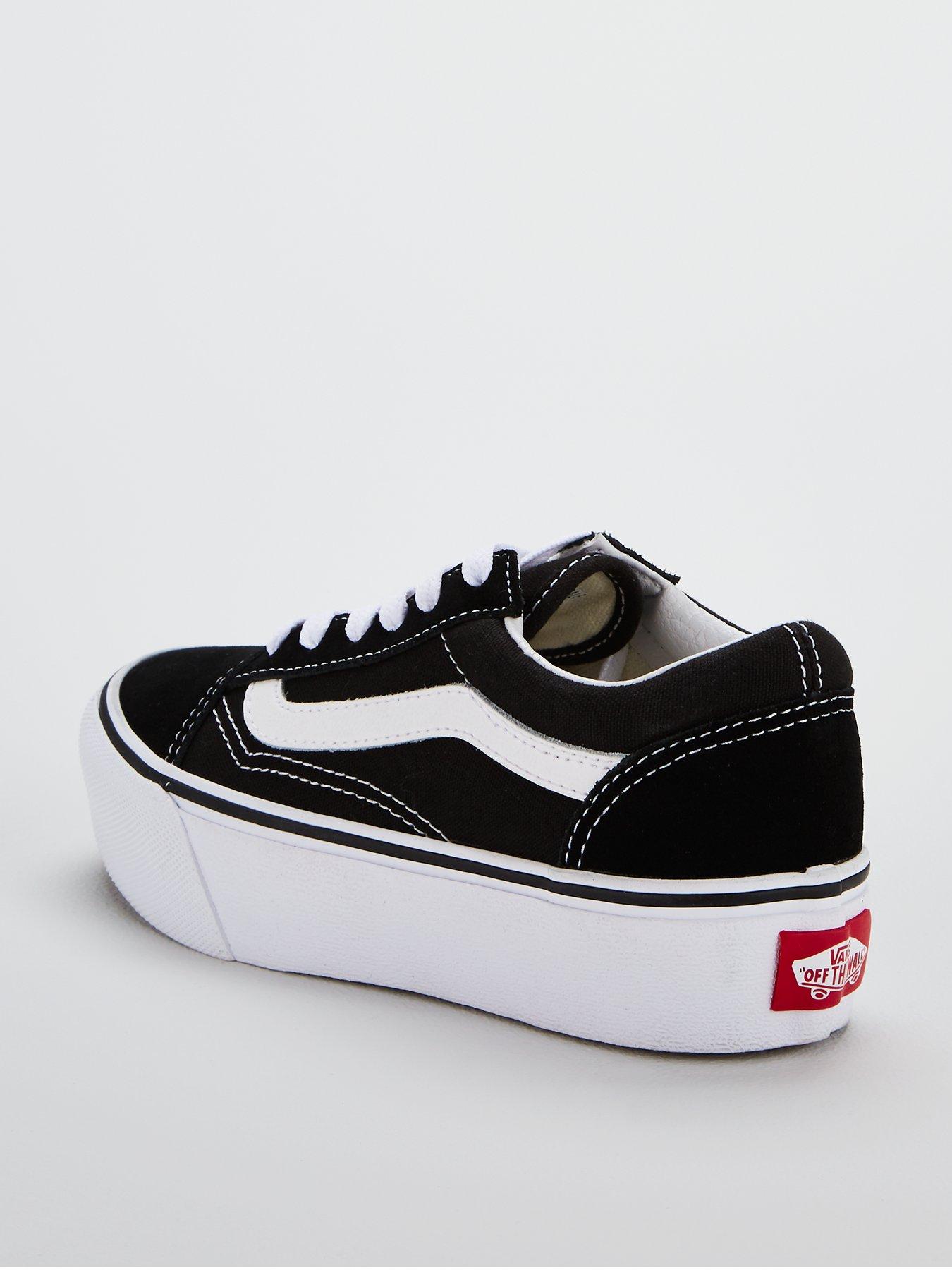 vans platform old skool junior