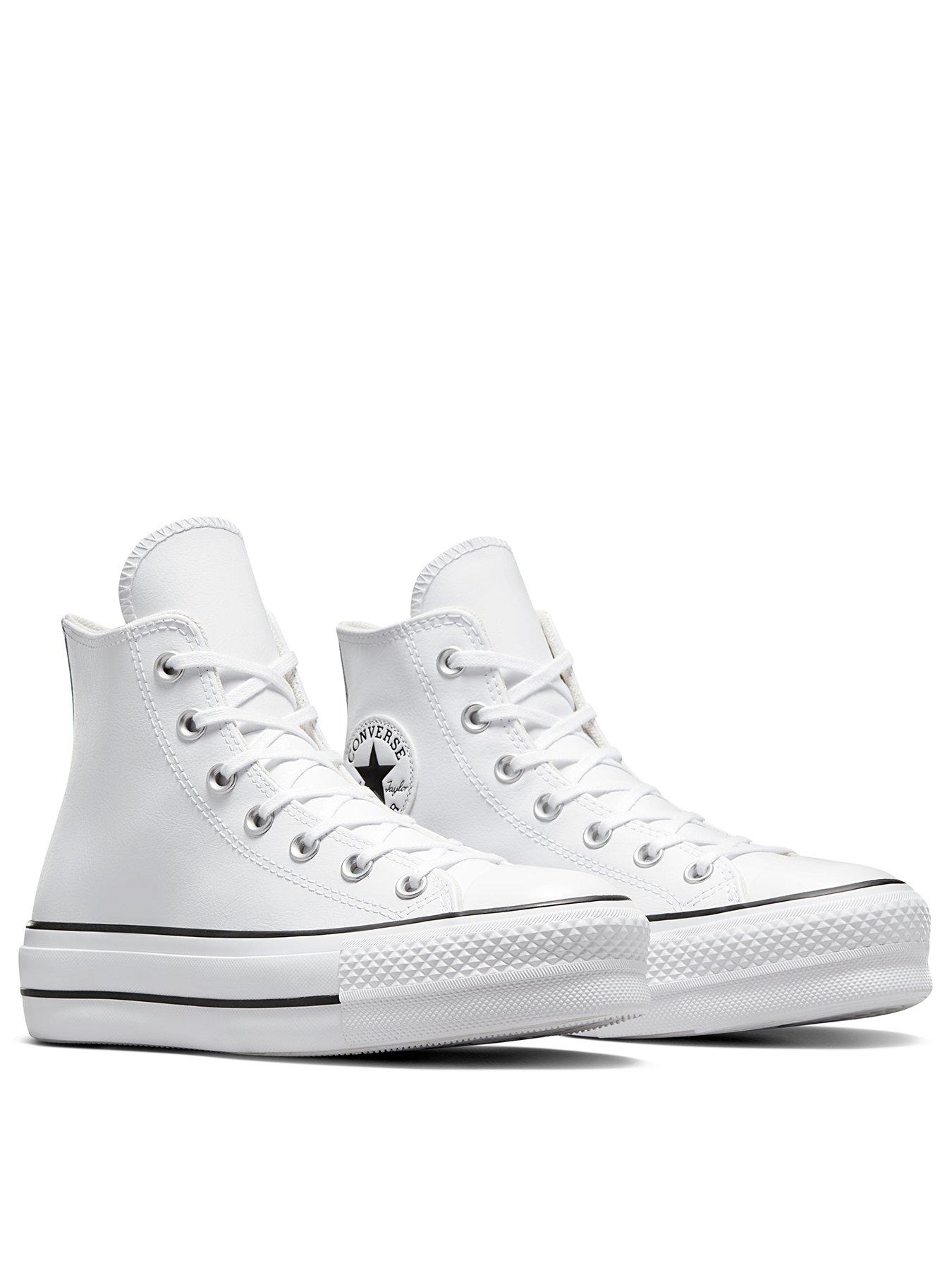 Leather converse womens hotsell