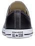  image of converse-mens-leather-ox-trainers-black