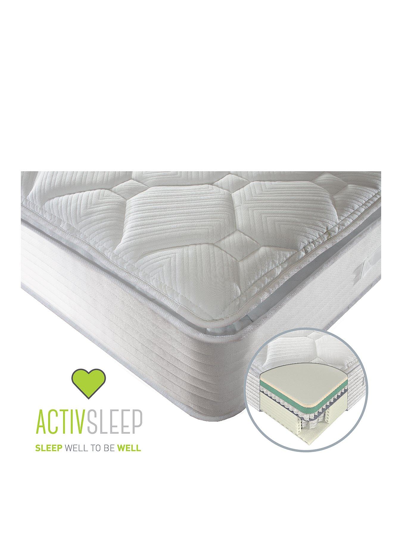 Sealy Activ React Geltex 2200 Pocket Pillow Top Mattress Soft