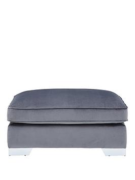 Very Vibe Plain Fabric Footstool Picture