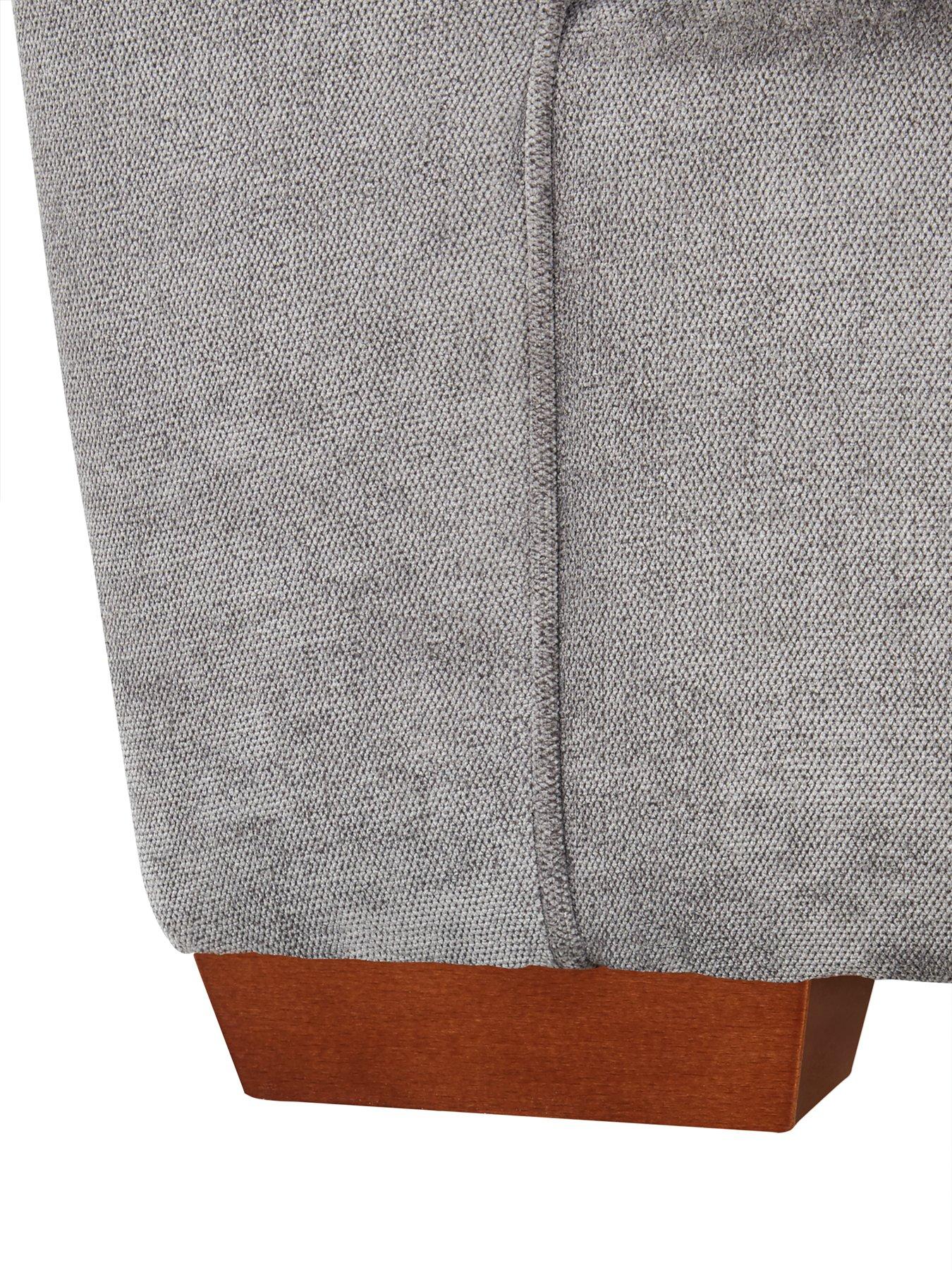 Image 5 of 6 of Very Home Kingston Left&nbsp;Hand Scatter Back Corner Chaise Sofa Bed with Footstool&nbsp;- Made to Order in the UK