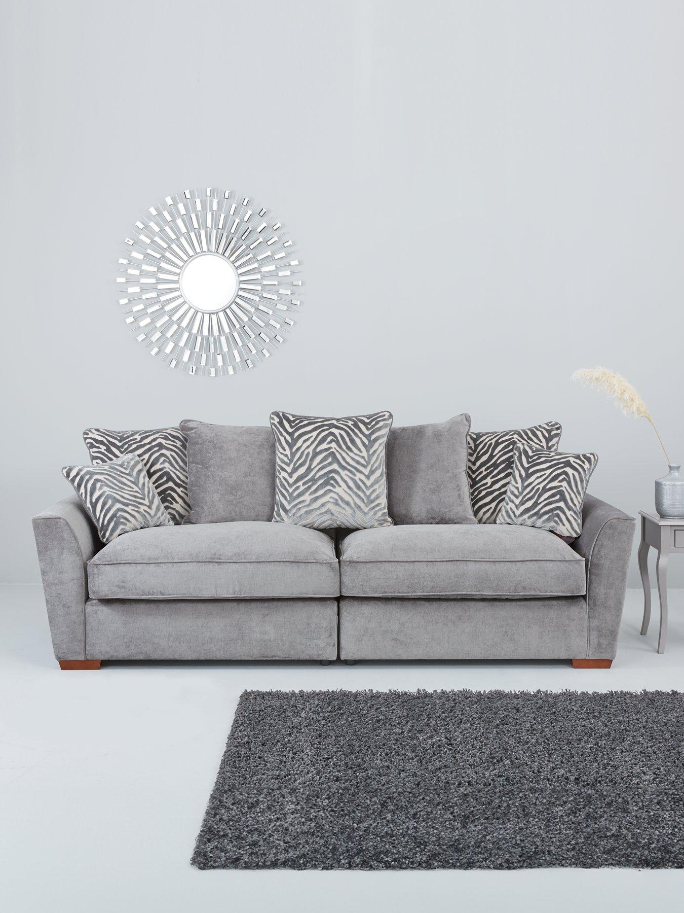 undefined Kingston 4 Seater Scatter Back Sofa - Made to Order in the UK