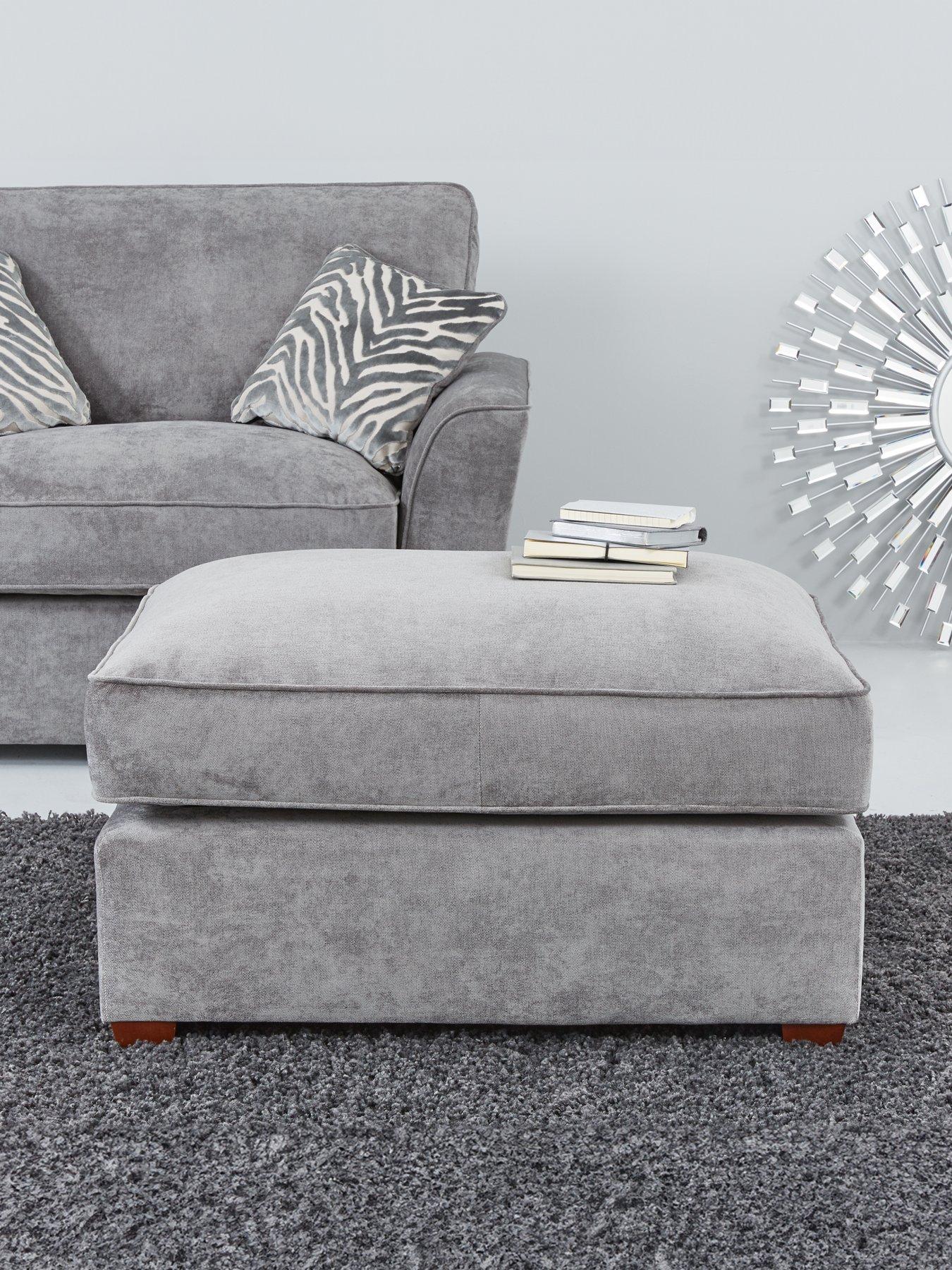 Very Home Kingston Footstool - Made to Order in the UK