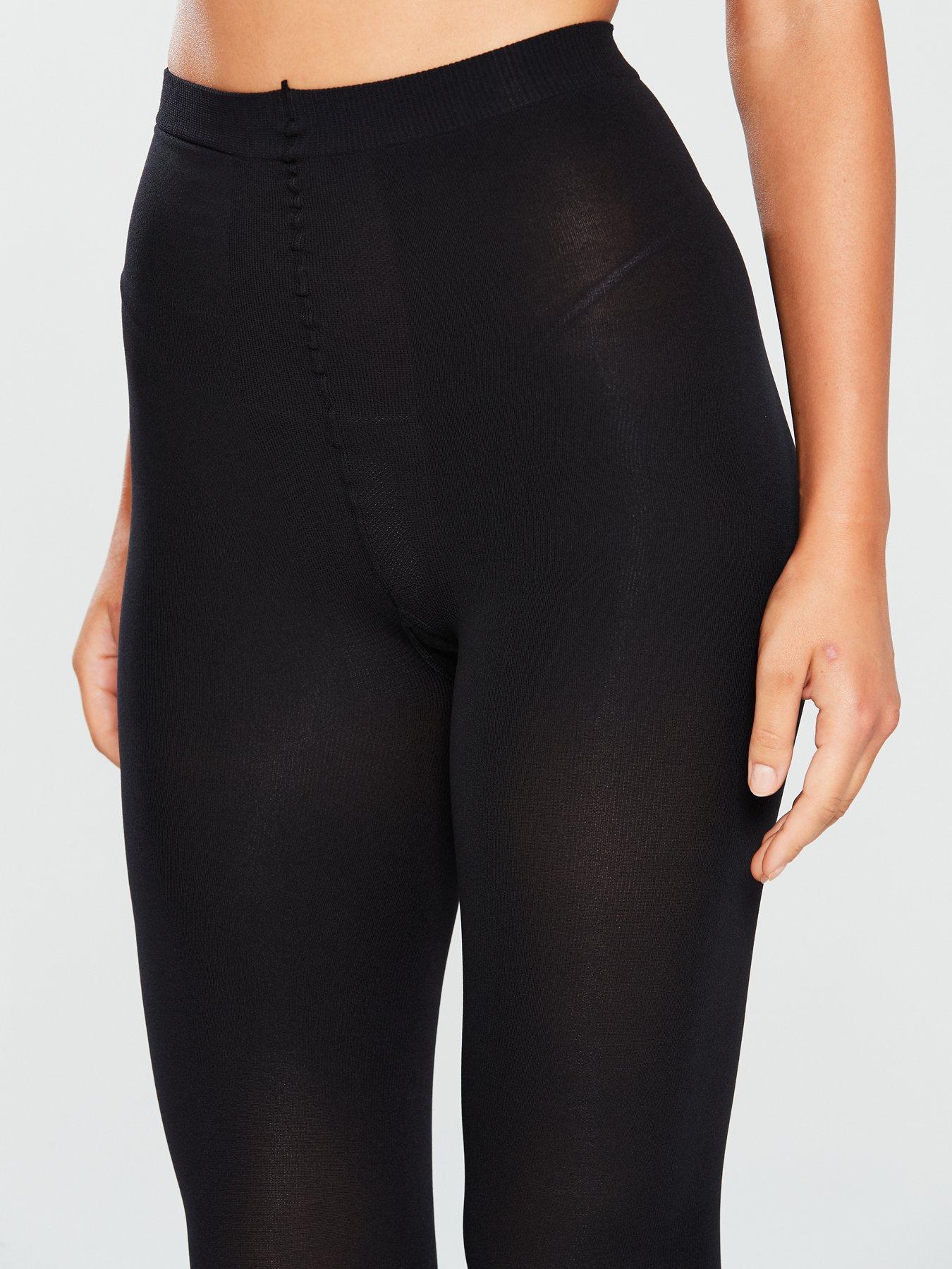  image of pretty-polly-150-denier-matt-opaque-tights-blacknbsp