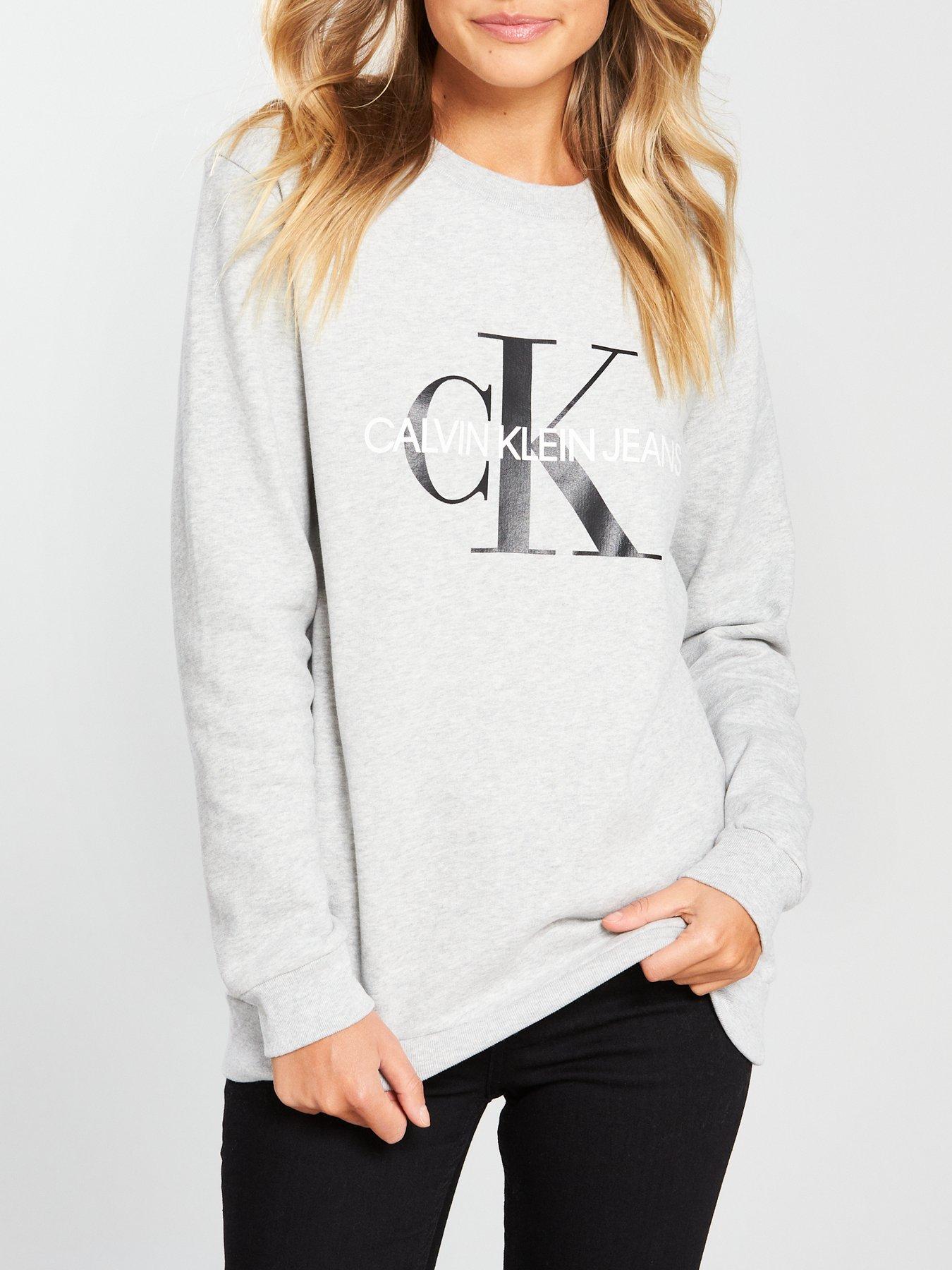 ck monogram logo sweatshirt