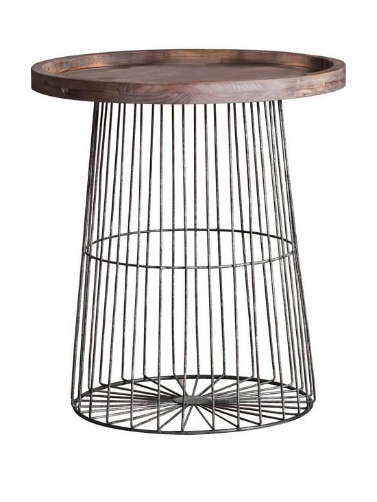 front image of hometown-interiors-alexandranbspmetal-and-solid-wood-side-table