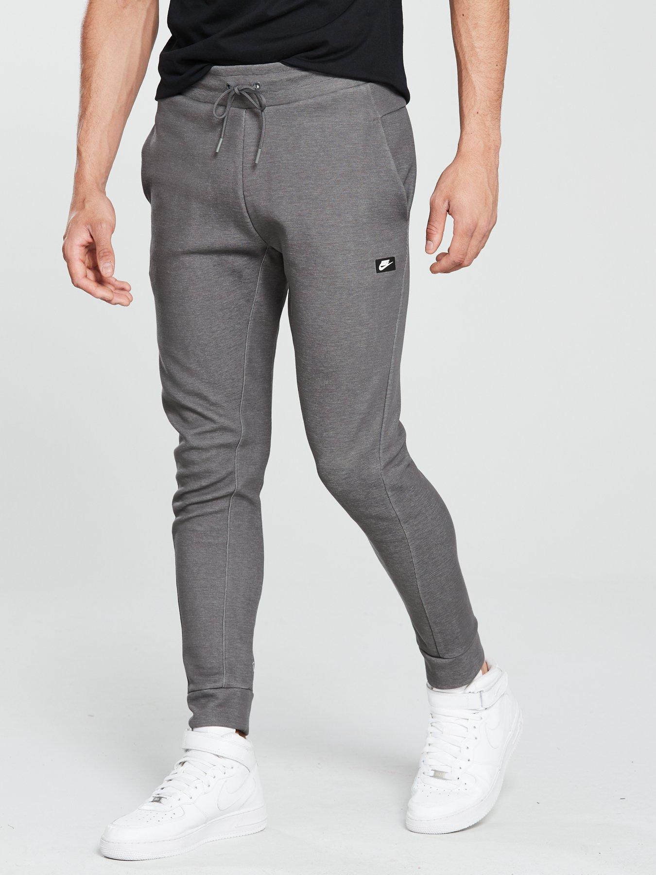 dark grey nike tracksuit mens