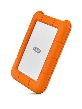 Lacie   1Tb Rugged Mini Usb-C + Usb 3.0 Portable Drive