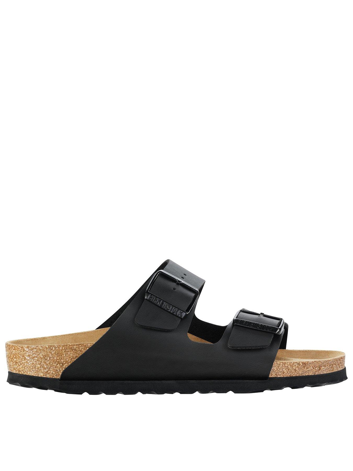 Birkenstock Arizona BF Soft Schwarz Sandal - Black | littlewoods.com