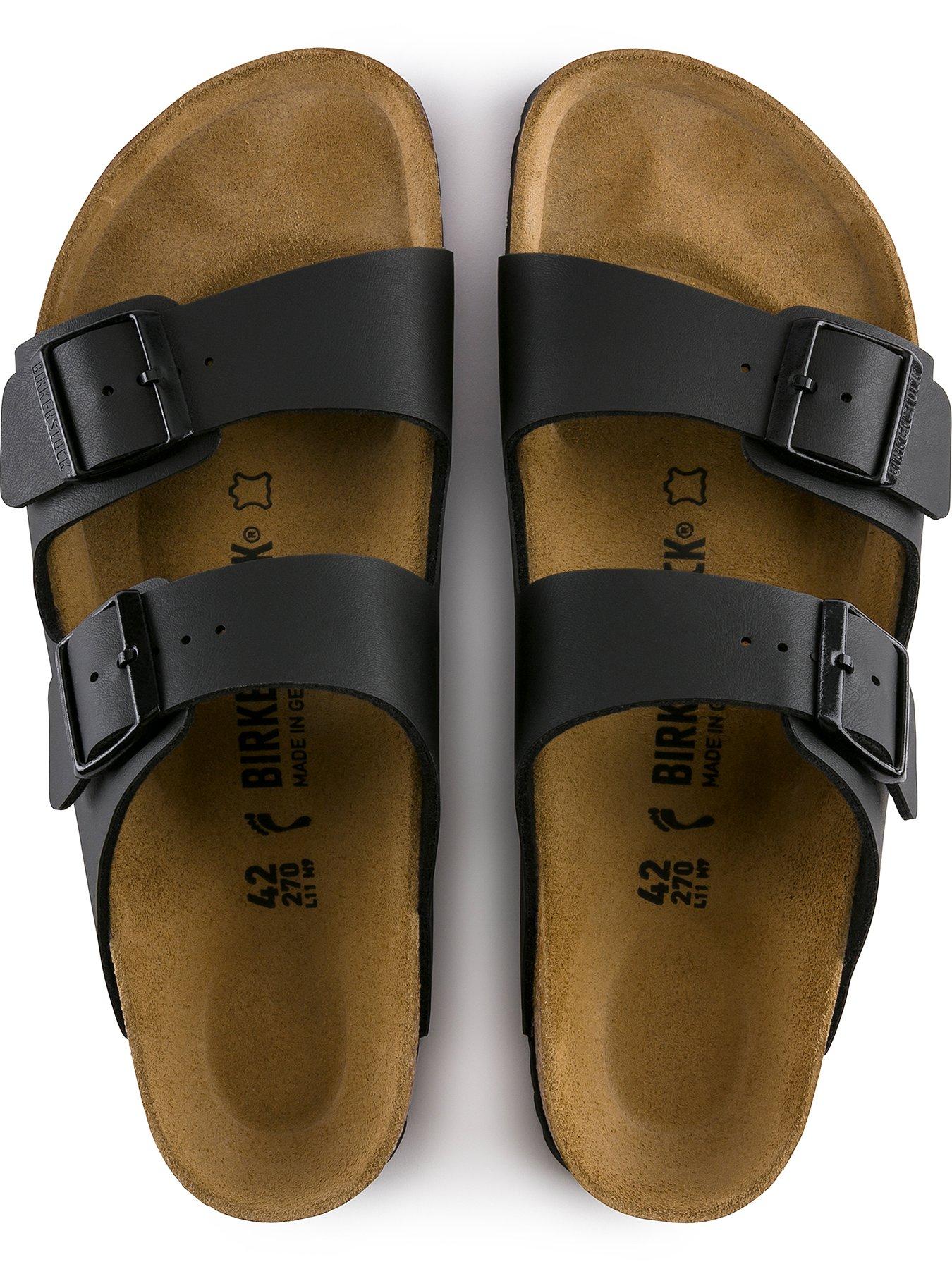 Birkenstock Arizona BF Soft Schwarz Sandal - Black | littlewoods.com