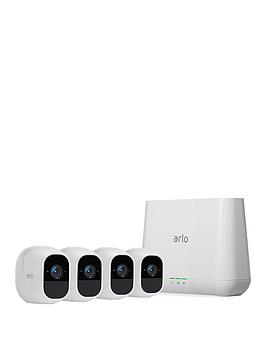 Arlo   Pro 2 Vms4430P 4-Camera Security System With Siren