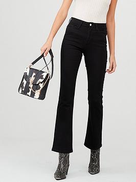 V by Very V By Very Harper High Rise Bootcut - Black Picture