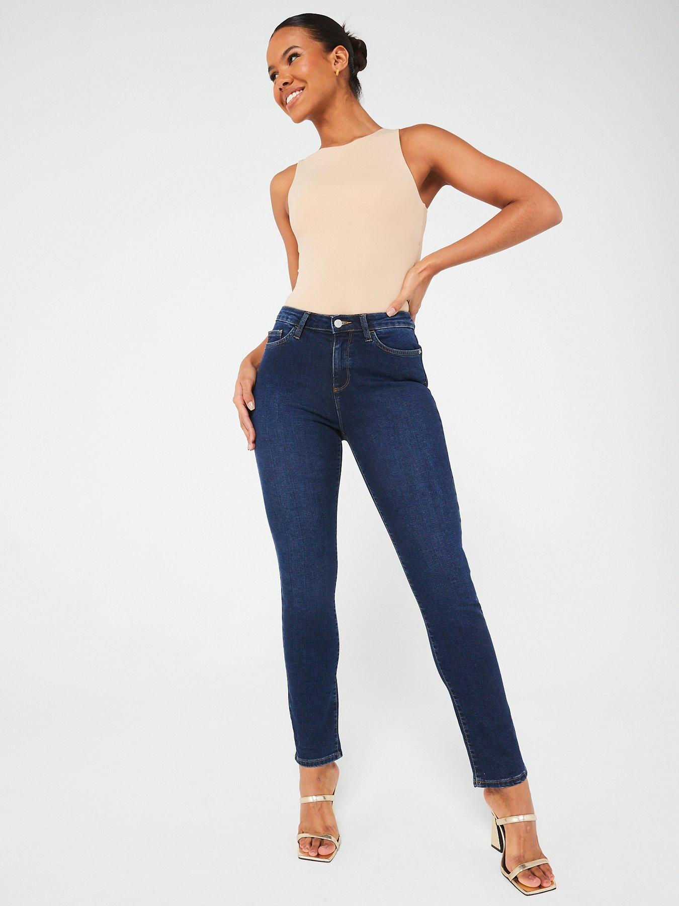 Image 3 of 6 of Everyday Isabelle High Rise Slim Leg Jean - Dark Wash