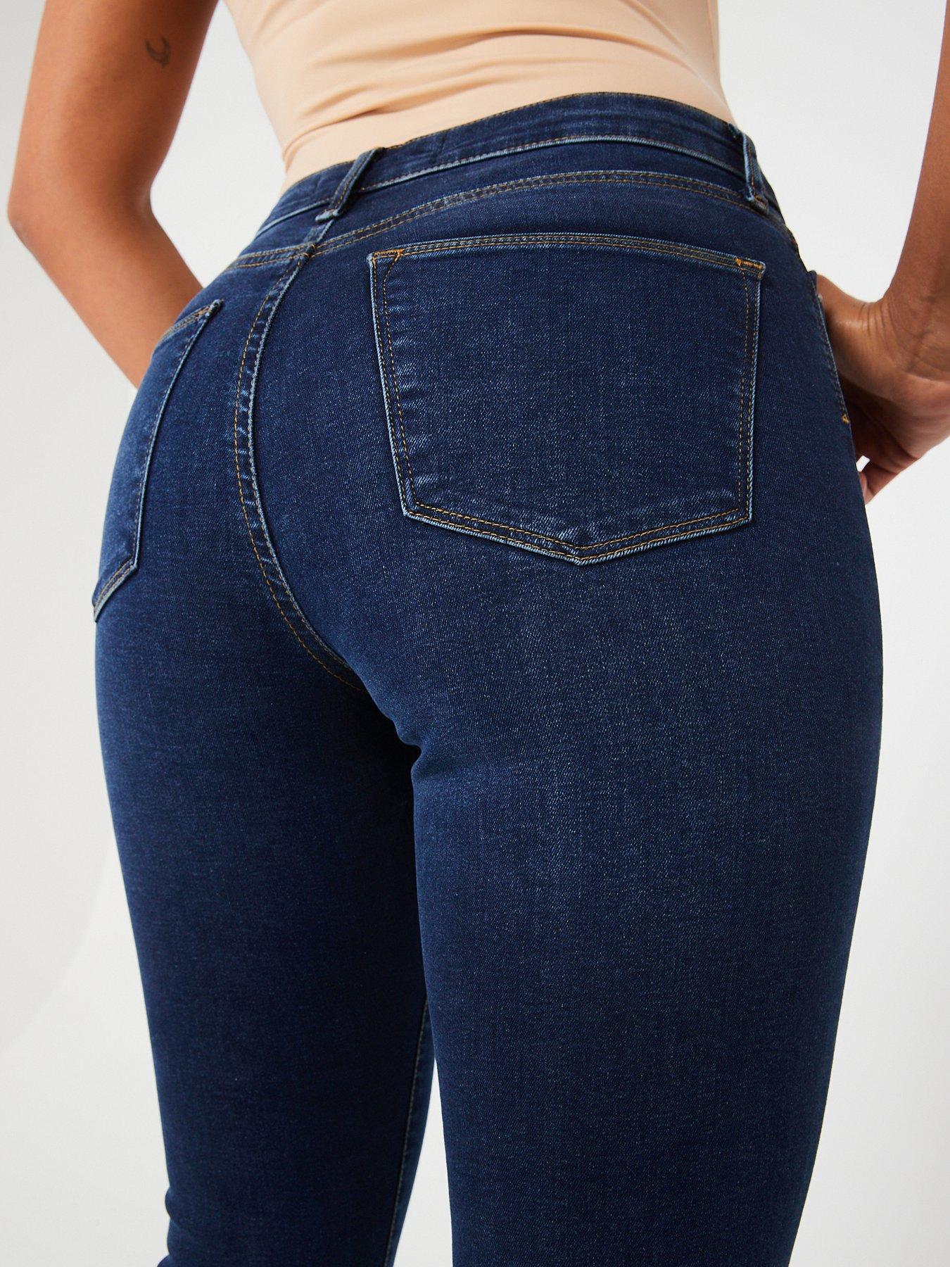 Image 4 of 6 of Everyday Isabelle High Rise Slim Leg Jean - Dark Wash