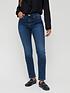  image of v-by-very-tall-isabelle-high-rise-slim-leg-jean-dark-wash