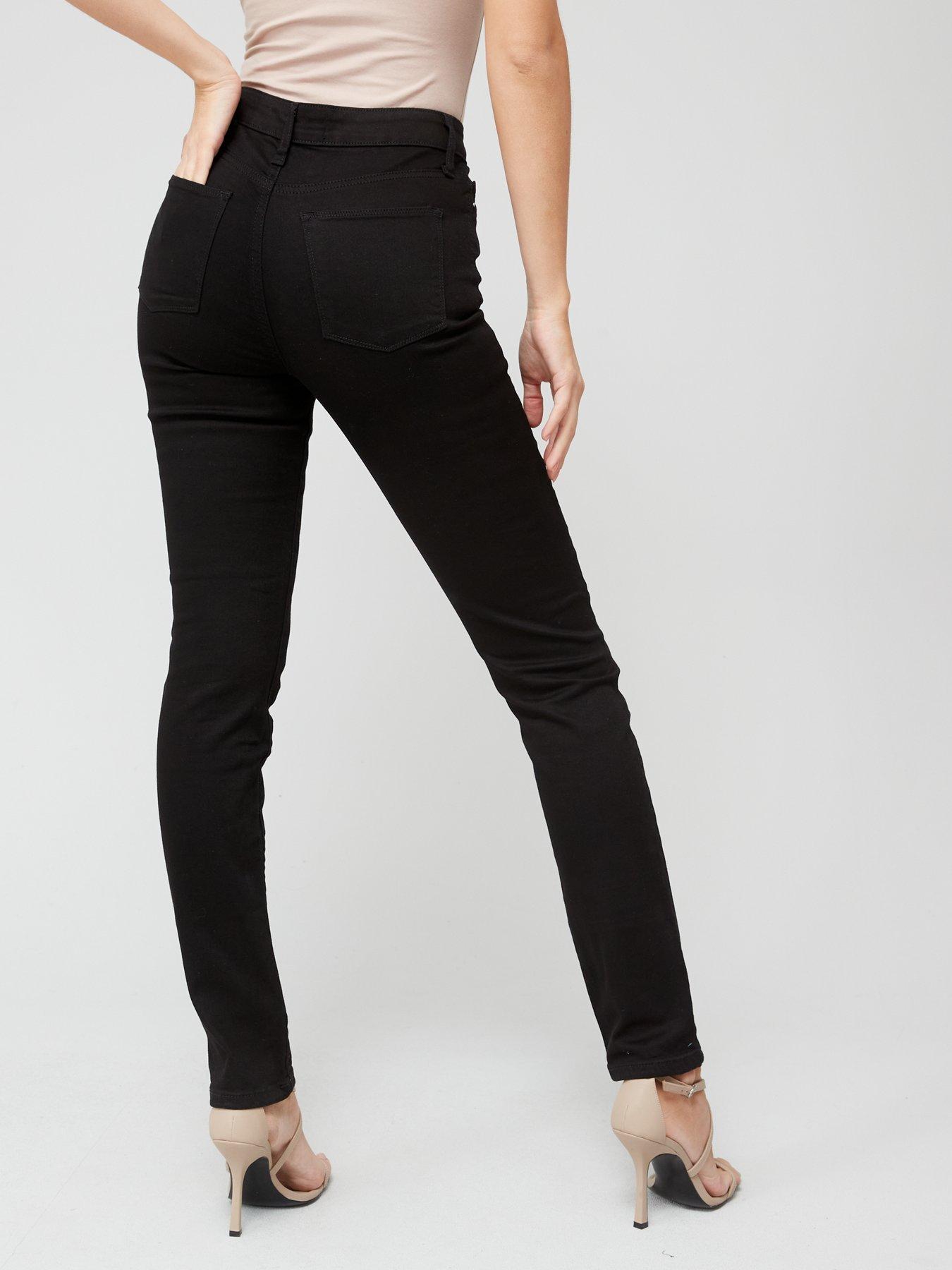 Image 2 of 6 of Everyday Isabelle High Rise Slim Leg Jeans - Black