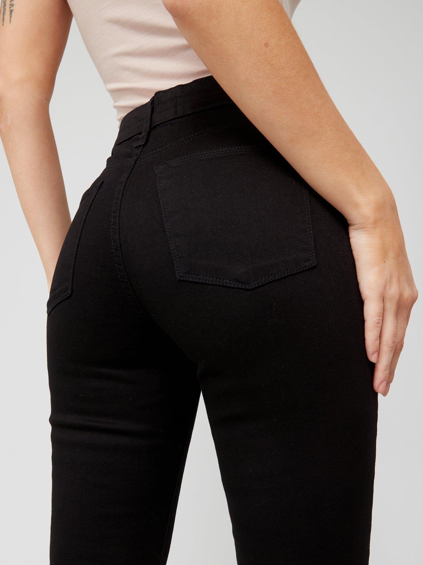 Image 4 of 5 of Everyday Tall Isabelle High Rise Slim Leg Jean - Black