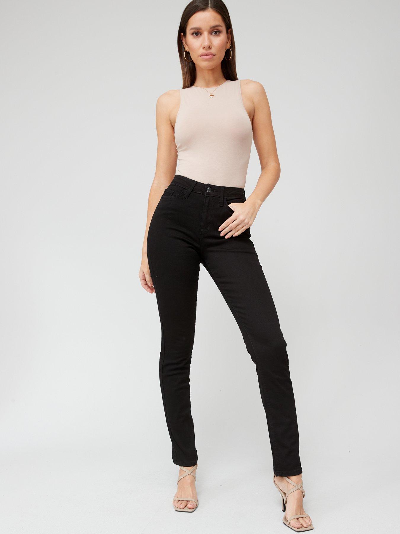Image 5 of 5 of Everyday Tall Isabelle High Rise Slim Leg Jean - Black