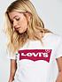  image of levis-the-perfect-pure-cotton-t-shirt-white