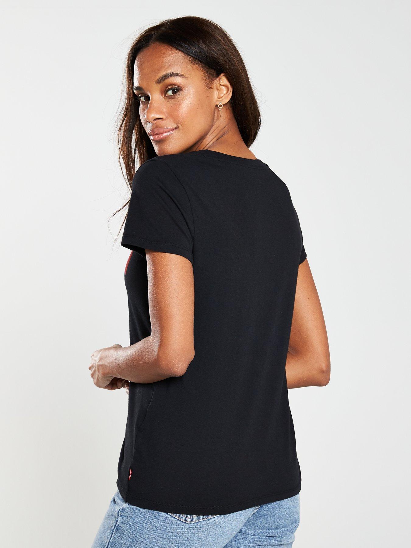 Levis black shirt clearance womens