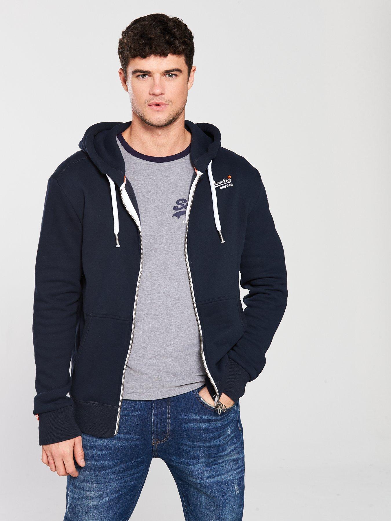 superdry eclipse navy hoodie