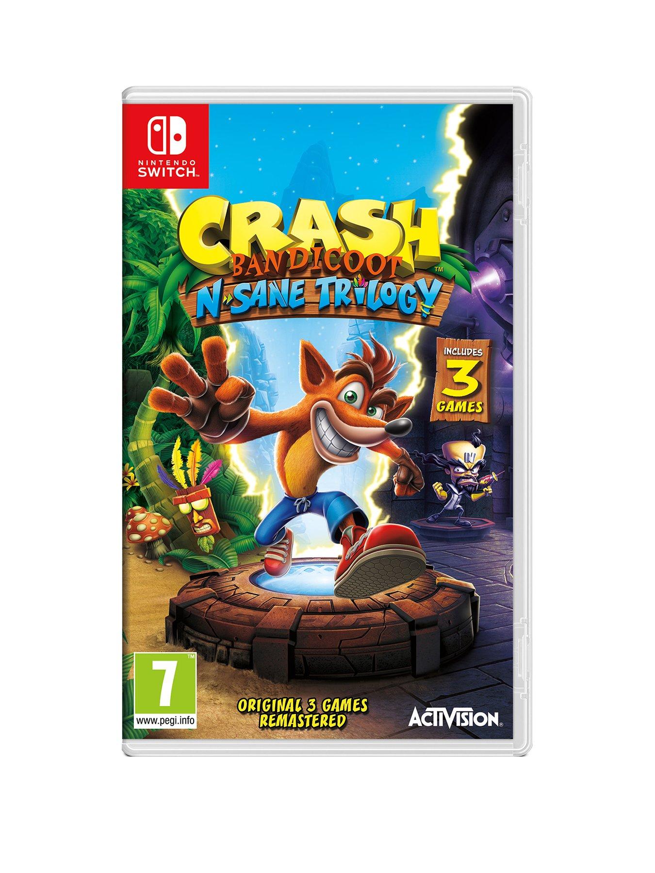 Image 1 of 6 of Nintendo Crash Bandicoot N'Sane Trilogy - Nintendo Switch