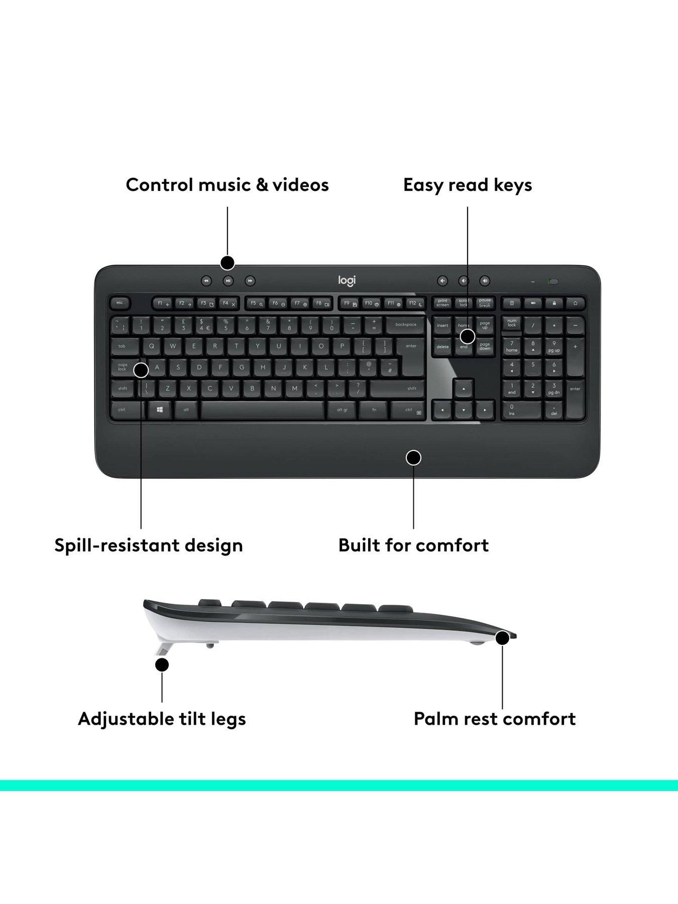  image of logitech-mk540-advanced-wireless-keyboard-and-mouse-combo