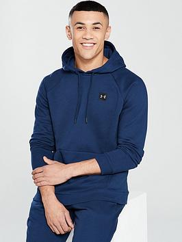 Under Armour Under Armour Rival Fleece Overhead Hoodie - Navy Picture