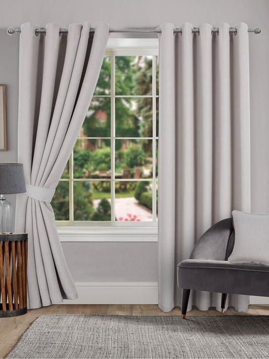 front image of very-home-hugo-blackout-linen-eyelet-curtains
