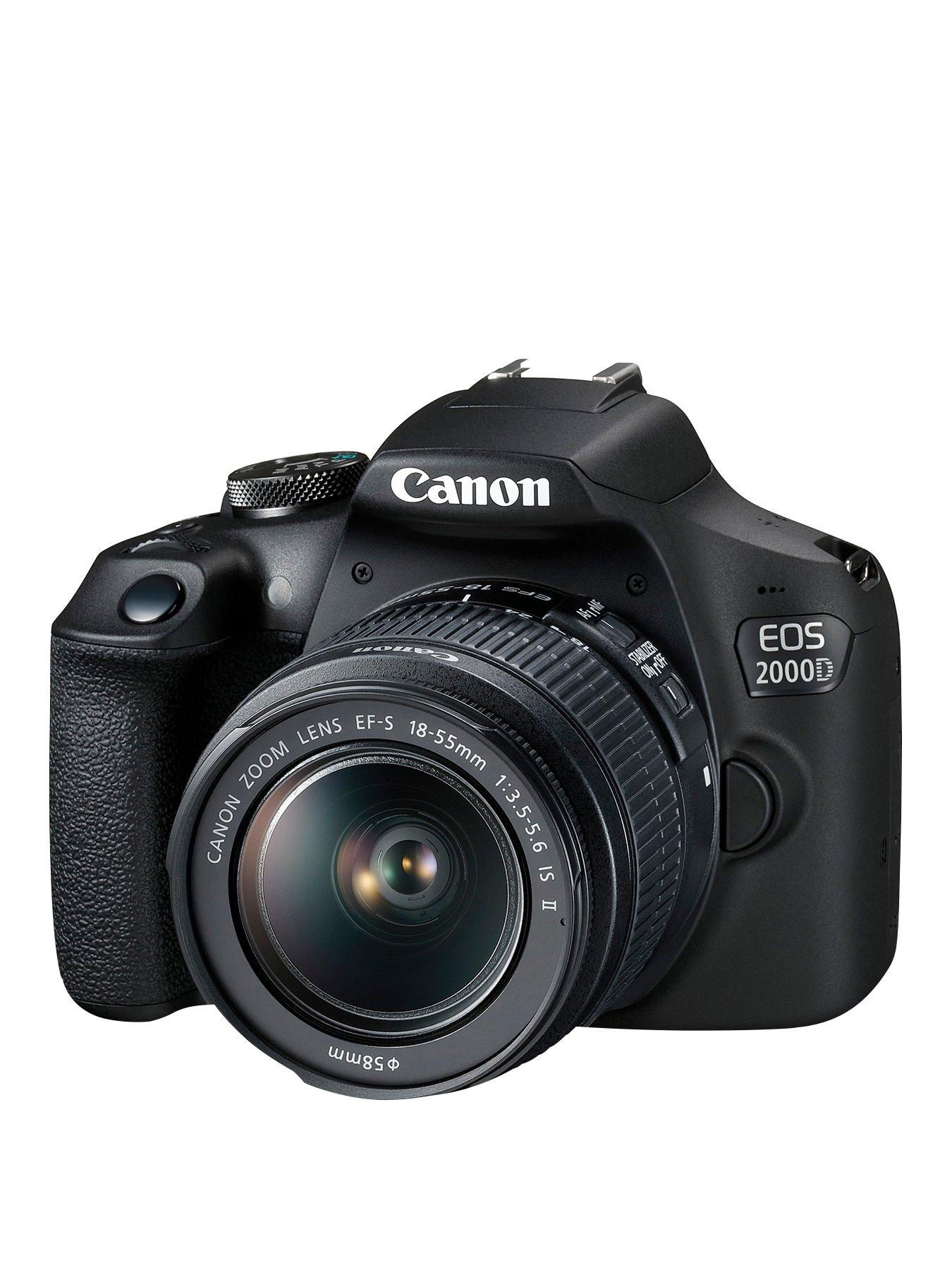  image of canon-eos-2000d-slrnbspcamera-with-ef-s-18-55mm-is-ii-lens-kit