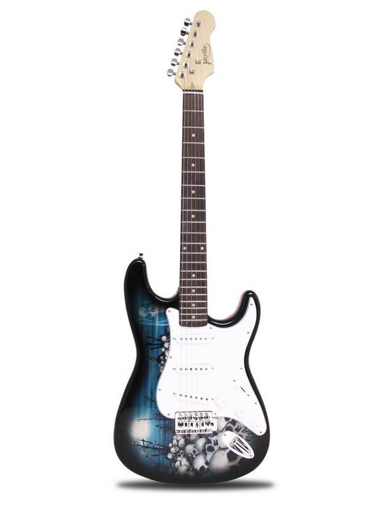 stillFront image of rockjam-jaxville-custom-design-electric-guitar-package-reaper