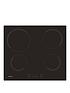  image of candy-ch64ccbnbsp60cm-ceramic-hob-with-optional-installation-black