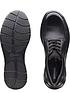 image of clarks-cotrell-edge-wide-fit-shoes-black