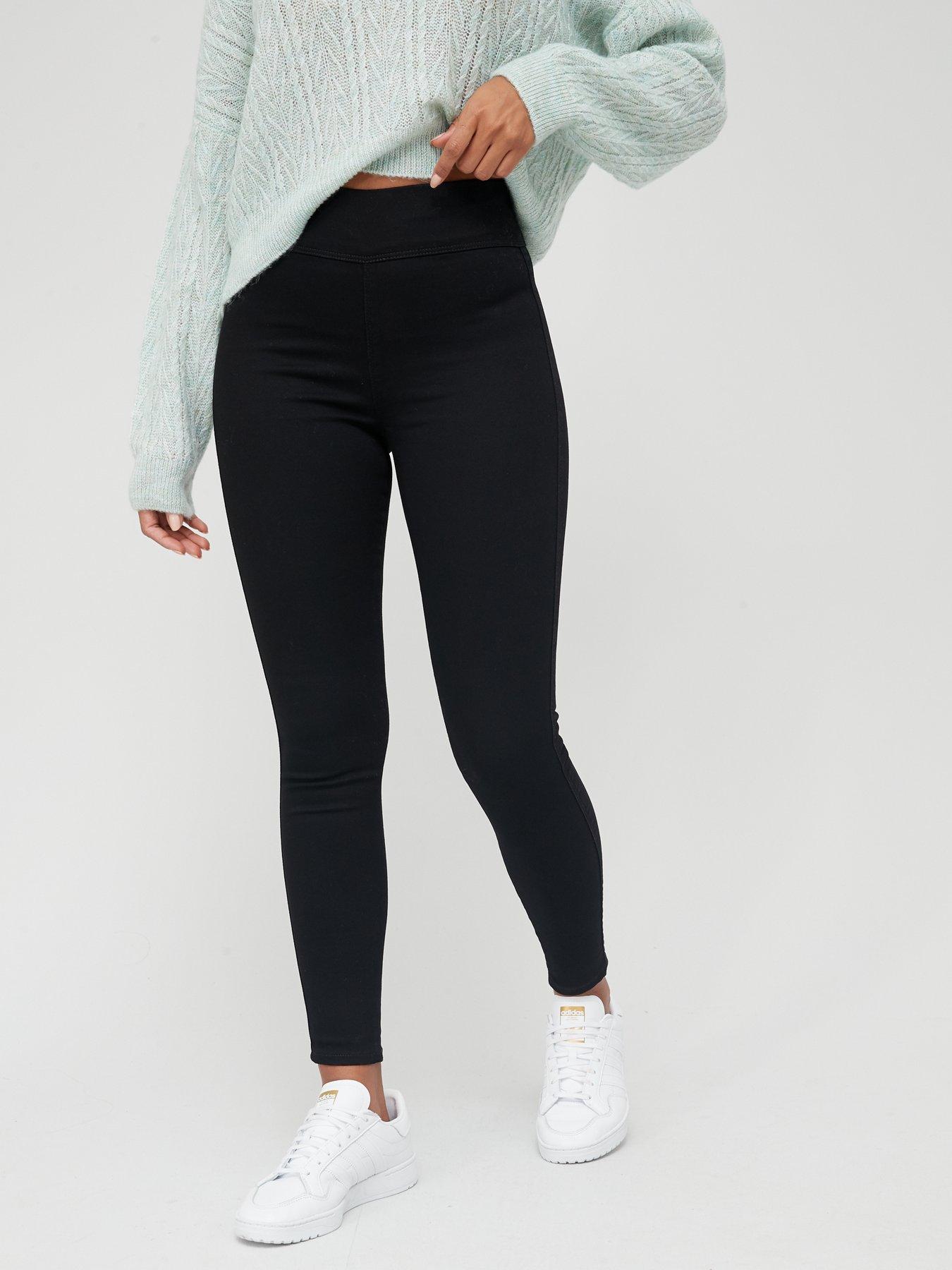 Long black outlet jeggings