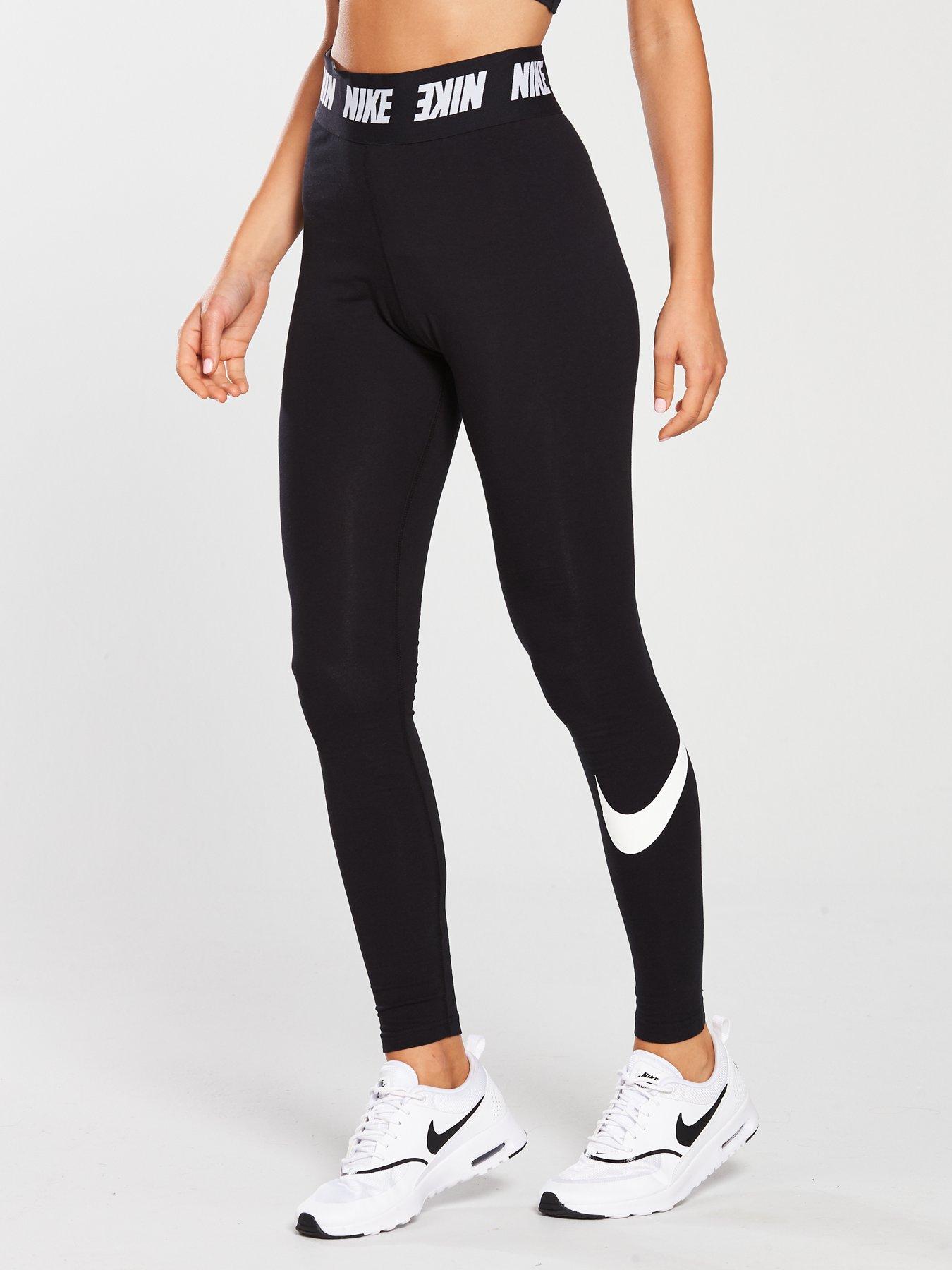 black nike leggins