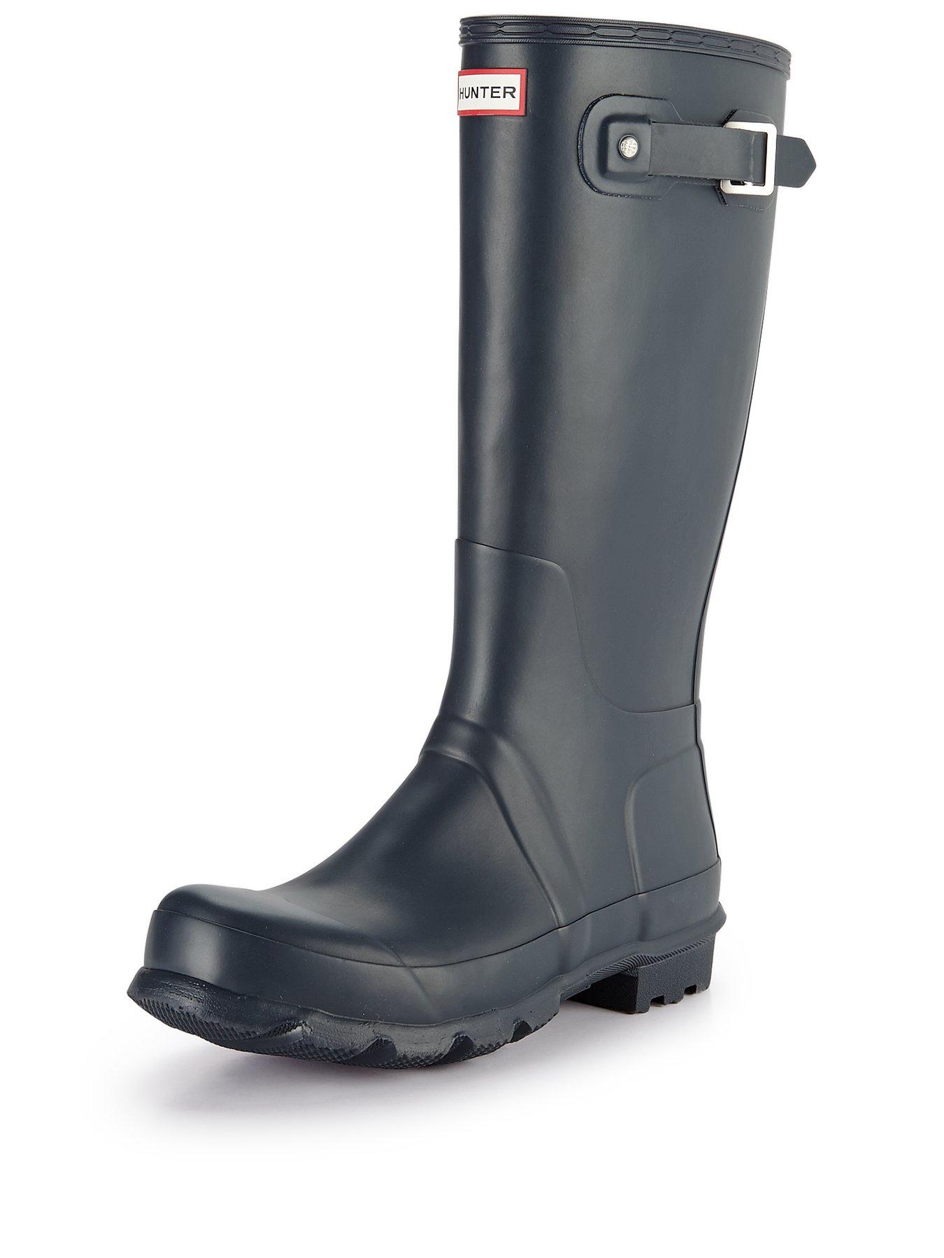  image of hunter-mens-original-tall-boot-navy
