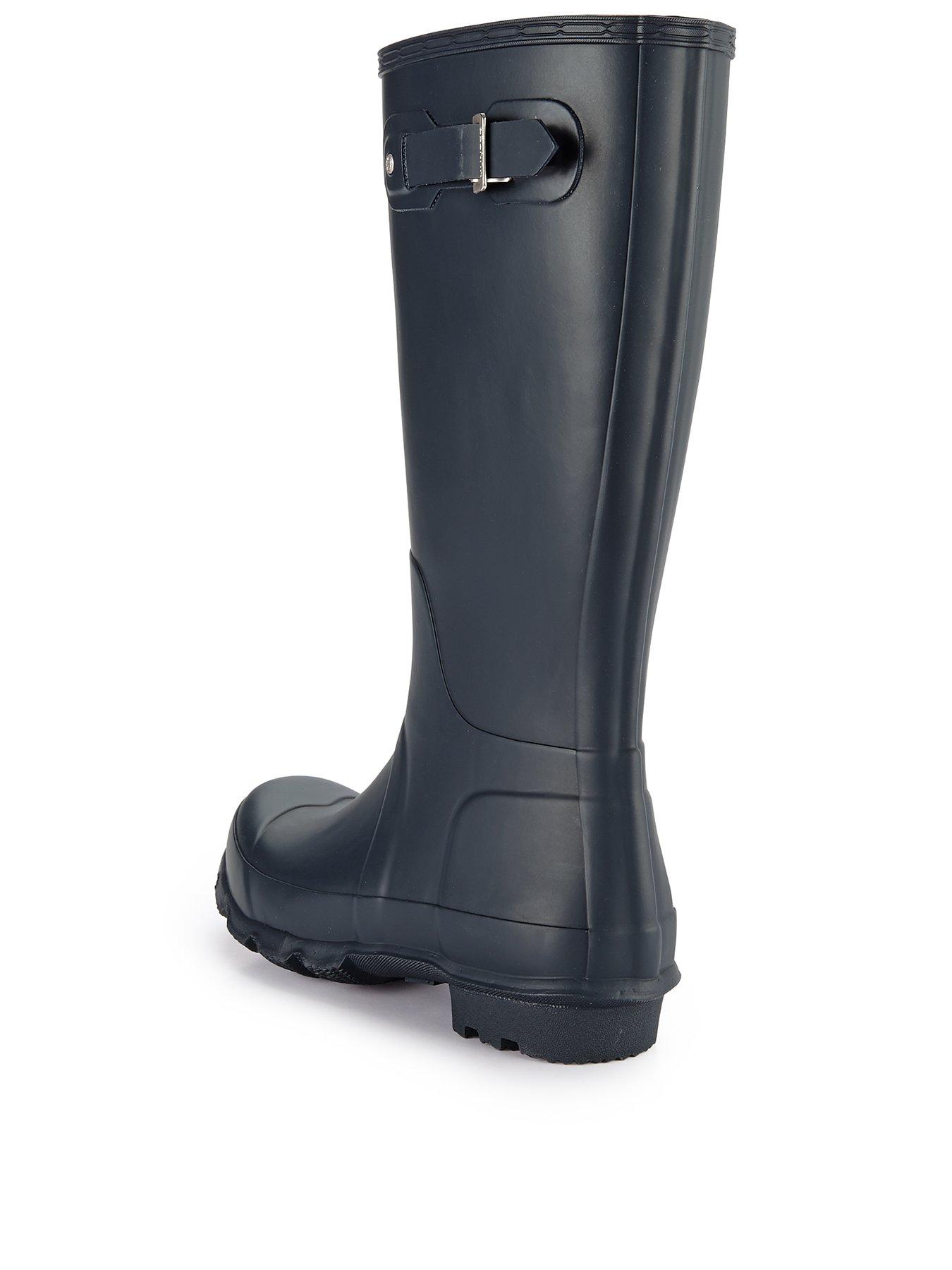 stillFront image of hunter-mens-original-tall-boot-navy