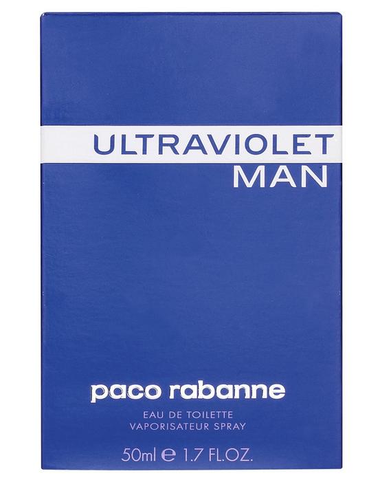 back image of paco-rabanne-ultraviolet-mens-50ml-edt