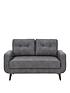  image of very-home-skandi-faux-leather-2-seater-sofa