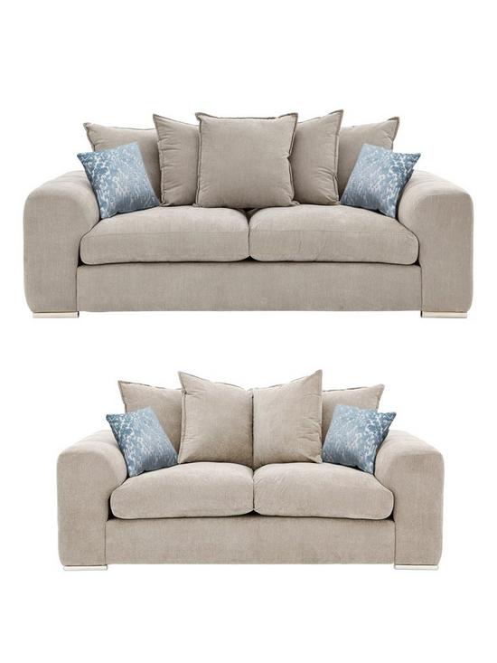 front image of cavendish-sophia-3-seater-2-seater-fabric-scatter-back-sofa-set-buy-and-save