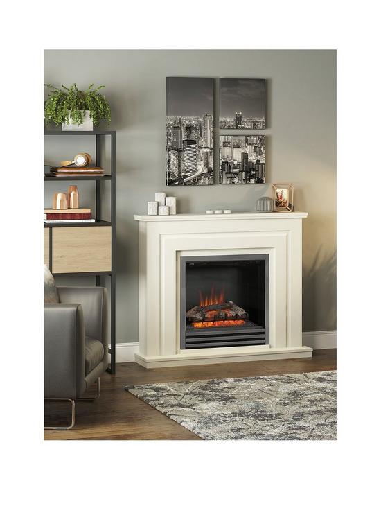front image of be-modern-whitham-electric-fireplace-suite