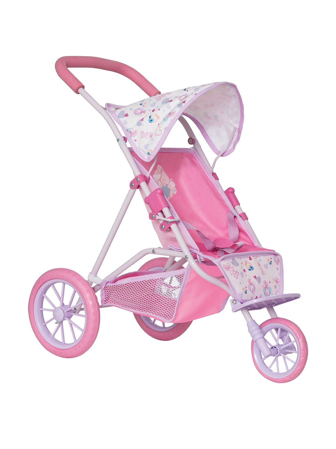 baby born double stroller